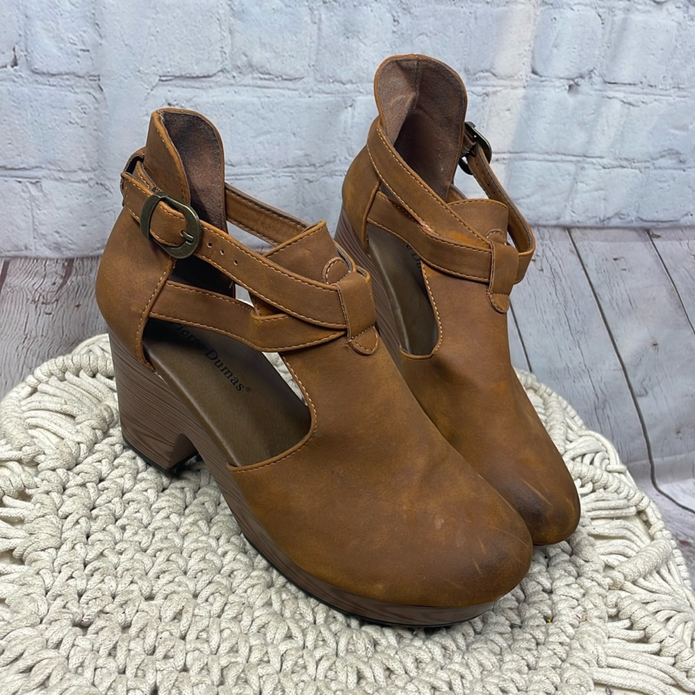 Pierre Dumas Brown Ankle Boots